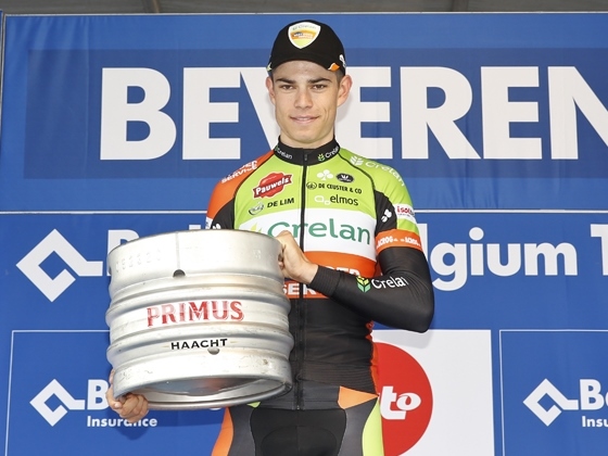 van aert 2016 belgicko podium
