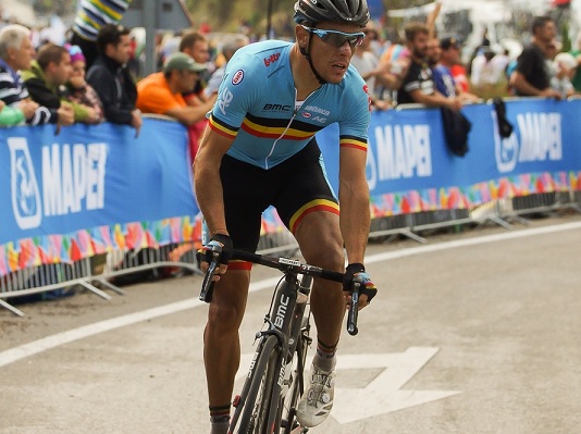 Philippe Gilbert si podmanil Cauberg (© Jaroslav Maliňák, Cycling-Info.sk) gilbert-phil-ms-2014