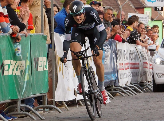 Petr Vakoč počas časovky na MČR a SR v Slavkově 2014 (foto: Jaroslav Maliňák, C-I.sk) vakoc-peter-mcr-casovka