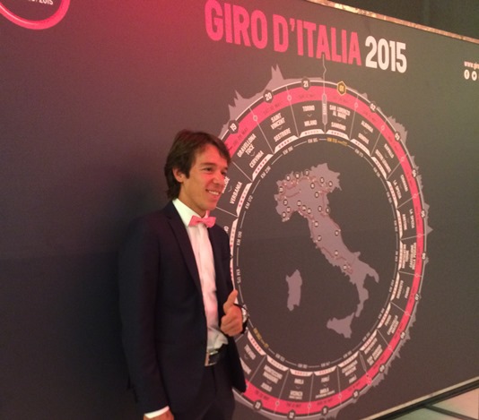 Rigoberto Urán pri trase Giro d'Italia 2015 (foto: Rastislav Zoller) giro-2015-prezentacia-zoller