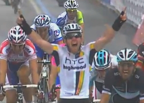 Matthew Goss víťazí goss-milano-san-remo