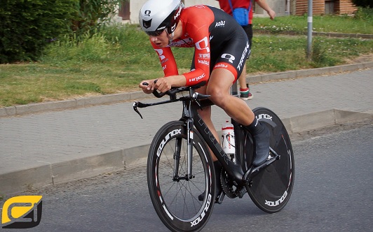 Mário Daško počas víťaznej časovky U23 (foto: Cycling-Info.sk) dasko-mario-casovka