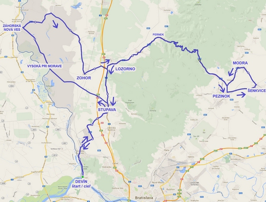 Trasa V4 na Slovensku v4-2014-slovensko