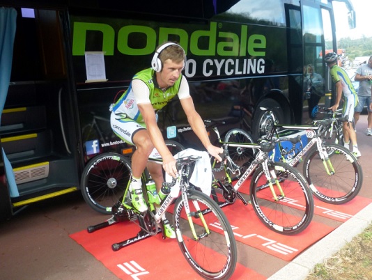 Autobus Cannondale (foto: Lucia Mušáková) vuelta-lucia-cannondale
