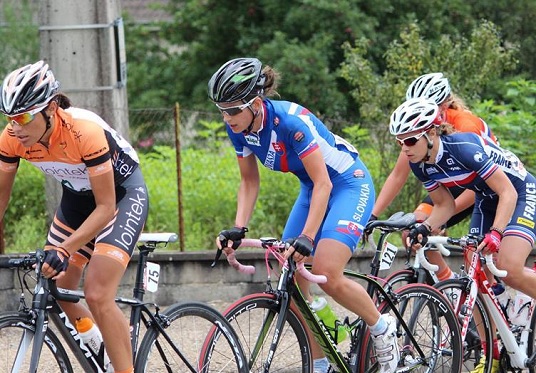 Lívia Hanesová z CK Banská Bystrica na ženskej Tour de France 2014 hanesova-livia-repre-velka