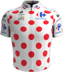 bodkovaný dres tdf 3