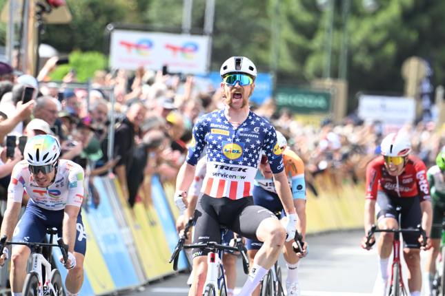 Na Auvergne - Rhône-Alpes opäť uspel únik a Quinn Simmons, GC bez zmein