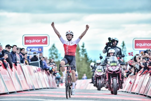 Tour: V nedeľu šprint vrchárom prekazil Lafay, Pogačar a Vingegaard získali bonifikácie, Sagan tri body