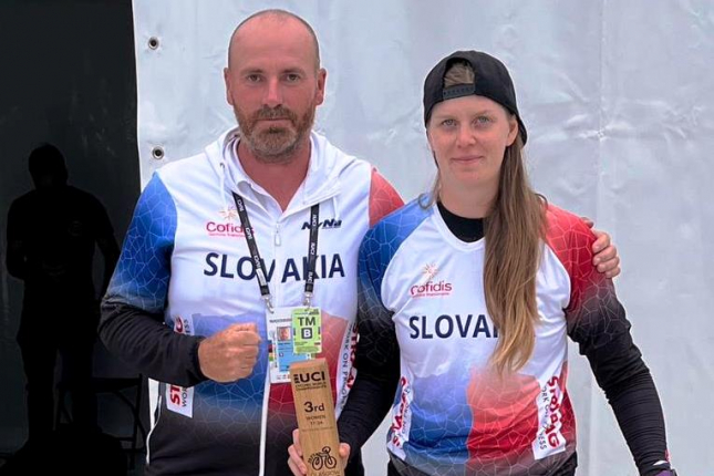 Kristína Madarasová s bronzom v BMX Racing