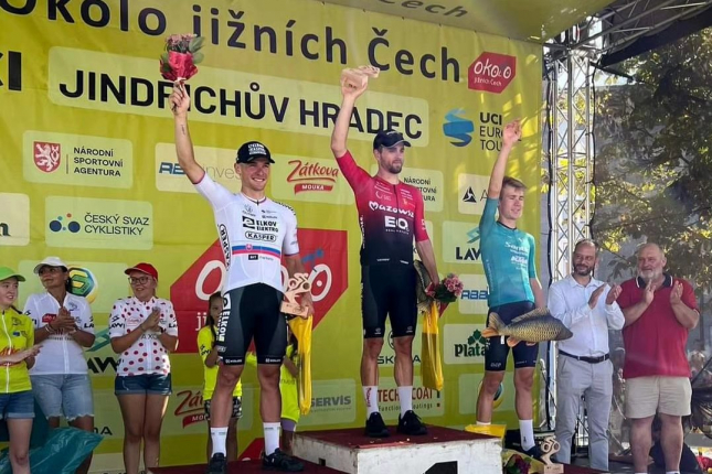 Na Okolo jižních Čech vyhral Líška etapu, Kubiš skončil celkovo druhý