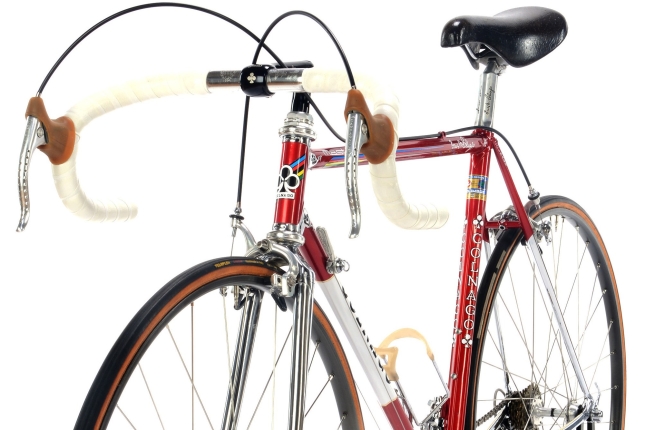 História vývoja pretekárskej techniky: Colnago Master Arabesque (Giuseppe Saronni Del Tongo 1984)