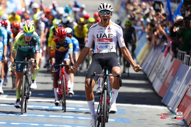 2. etapu Tour Down Under získal po neskorom sólo ataku mexický zázrak Del Toro z UAE
