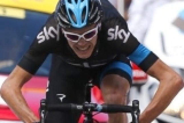 V druhej etape víťazom Froome, Contador finišoval spolu s ním