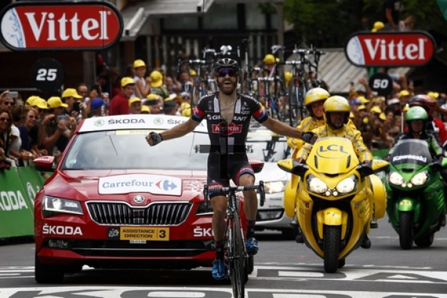 17. etapa: Geschke šokoval, Contador spadol, Sagan unikal a TVG odstúpil