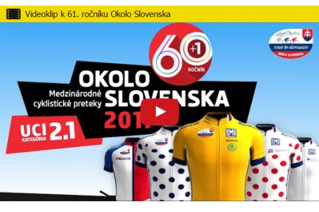 Organizátor Okolo Slovenska zverejnil hudobný videoklip k 61. ročníku