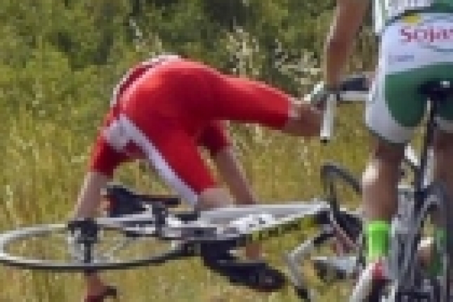 Pády, pády, pády (lazaret po 5. etape)