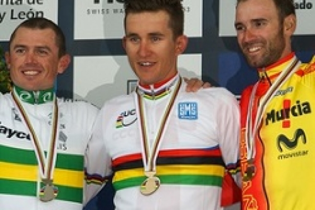 MS: Kwiatkowski získal titul atakom v zjazde, Sagan 43. + vyjadrenia a foto