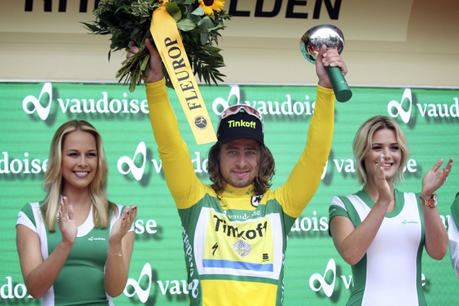 Okolo Švajčiarska: Na konci Peter Sagan útočil, vyhral etapu a je v žltom