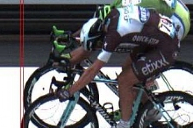 Sagan v siedmej etape druhý, cieľová fotka víťazstvo prisúdila Trentinovi