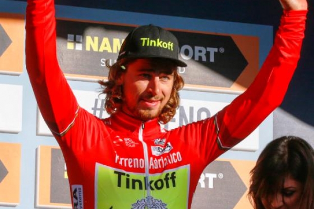 Sagan znova útočil, skončil druhý a chce celkovo vyhrať Tirreno - Adriatico