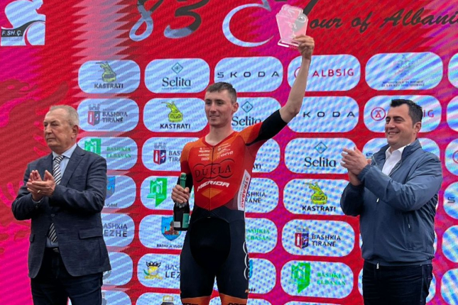 Samuel Fedor z Dukly vyhral druhú etapu pretekov v Albánsku