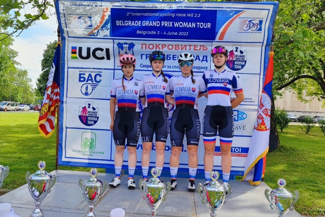 Slovenská reprezentácia žien zo Srbska priniesla UCI body, Jenčušová celkovo štvrtá