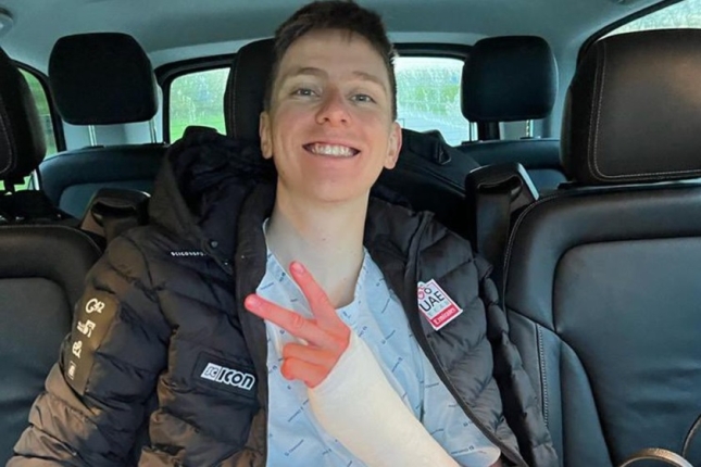 Pogačara po operácii prepustili z nemocnice, Tour by nemala byť ohrozená