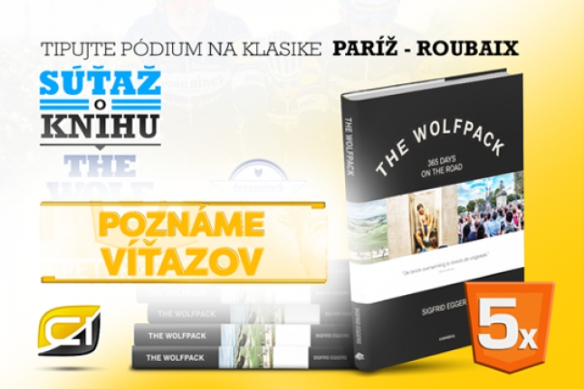 Výhercovia knihy The Wolfpack správne tipovali Gilberta alebo Lampaerta na pódiu P-R