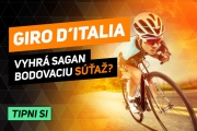 Saganove etapové šance na Gire: Tri výborné, tri solídne